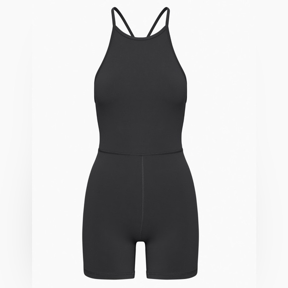 Aritzia Wilfred free Leila romper black size XS new with tags - Picture 3 of 4